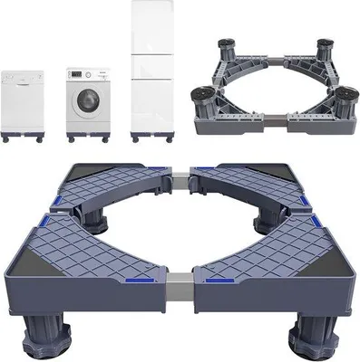 Productafbeelding van Verstelbare Wasmachine Stand Tot 120 kg