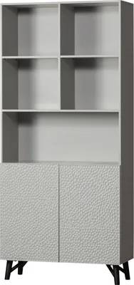 Produktbild von Carved Organic 2-Türiger Schrank Mango Holz Mist