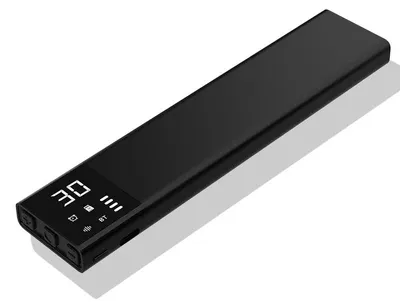Produktbild von White Noise Schlafhilfe mit Knochenleitung, Bluetooth Weißrauschen Gerät mit Display für Seitenschläfer