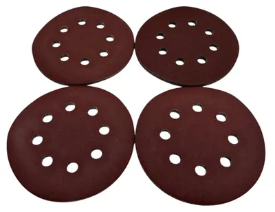 Produktbild von Schleifscheiben Set 125 mm 8-Loch Aluminiumoxid Klett 20 Stück K120–K240