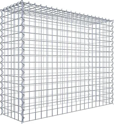 Produktbild von Anbaugabione Typ 3 100 cm x 80 cm x 30 cm (L x H x T), Maschenweite 5 cm x 5 cm, Spirale