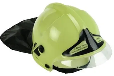 Produktbild von Theo Klein 8944 - Feuerwehr-Helm, neon, phosphoreszierend