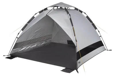 Produktbild von Strandmuschel Calida 80 (silber/grau, Regenschirm-System)
