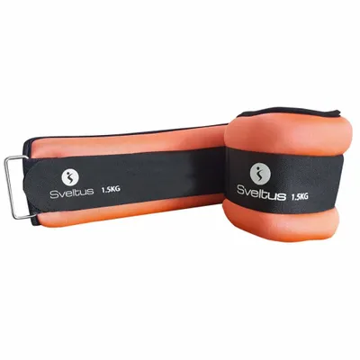 Obrázok produktu pre Sveltus Weighted Cuff Oranžová 1,5 kg Závažie