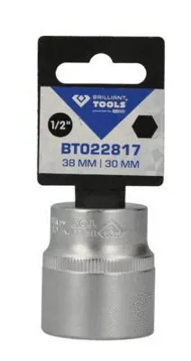 Obrázek produktu pro BRILLIANT TOOLS 1/2" šestihran 30 mm - BT022817
