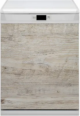 Produktbild von Küche Magnet für Spülmaschine  Abwaschbar 60x80 cm Geschirrspüle  - Altes Holz