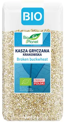 KASZA GRYCZANA KRAKOWSKA NIEPALONA BIO 500 g - BIO PLANET