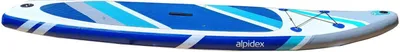 Produktbild von ALPIDEX Aufblasbares Stand Up Paddle Board SUP (320x76x15cm), Tragetasche, Paddel, Luftpumpe, Leash - Cloud