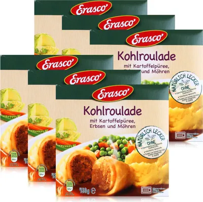 Produktbild von Erasco Kohlroulade 480g Fertigessen (6er Pack)