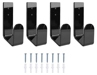 Image de Lot de 4 supports muraux pour ceintures de championnat de lutte, porte-ceintures de boxe, ceintures de titre en acrylique, présentoirs horizontaux