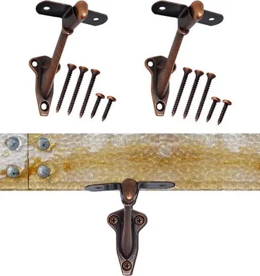 Produktbild von Wandhalterung für Treppengeländer - Antik Bronze - Robuste Montage