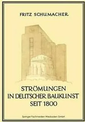 Obrázok produktu pre Strömungen in Deutscher Baukunst Seit 1800