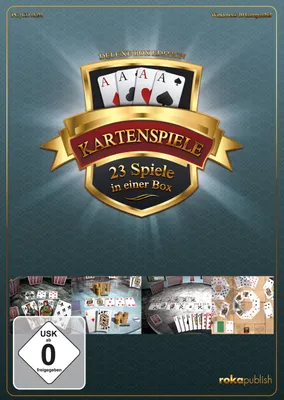 Produktbild von Kartenspiele 23 in 1 Deluxe Box Edition