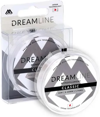 Produktbild von Mikado Dreamline Classic Monofile Schnüre 30 M Weiß 0.120 mm Weiß 0.120 mm