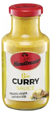 Zdjęcie produktu dla Sos curryfirmy Händlmaier, owocowy i egzotyczny, opakowanie 250 ml