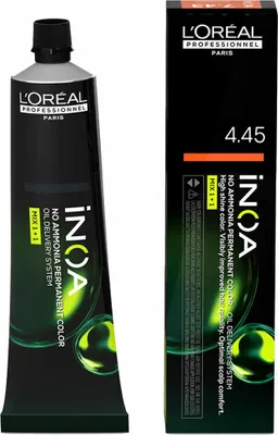 Produktbild von Dauerfärbung L'Oreal Professionnel Paris Inoa Nº 4.45 60 g