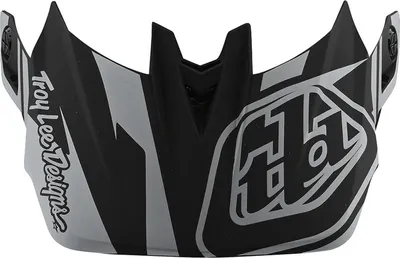 Produktbild von Troy Lee Designs D4 (CM) Helmvisier, Slash, black/silver