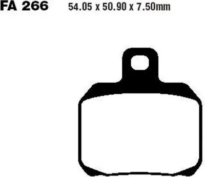 Immagine prodotto di Pastiglie freno EBC Standard FA266