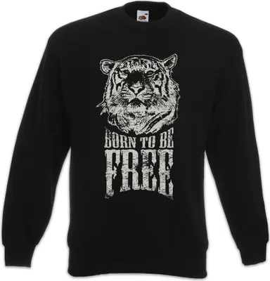 Produktbild von Urban Backwoods Born To Be Free, Sweatshirt, Farbe: Schwarz, Größe: 2XL