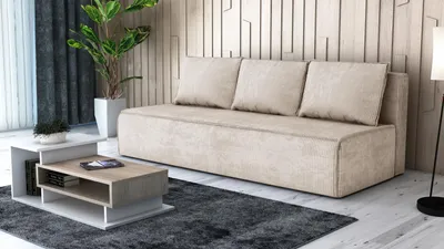 Obrázek produktu pro Pohovka FIRE REST - béžová - manšestr - LINCOLN 03