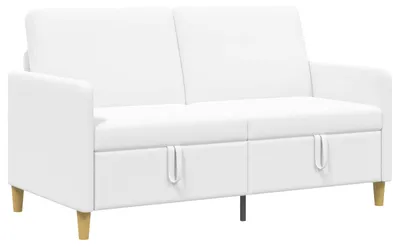 Immagine prodotto di vidaXL Divano con contenitore Bianco 152 x 78 x 87 cm Poliestere
