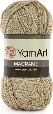 Zdjęcie produktu dla Sznurek poliestrowy YarnArt Macrame 1.5 mm 166 / jasny beż