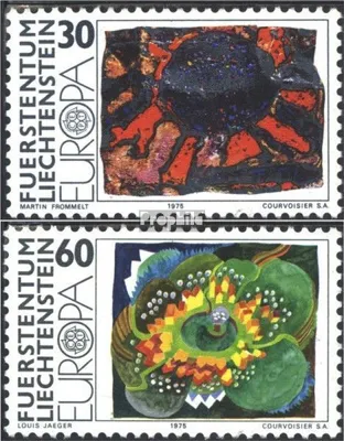 Produktbild von Briefmarken Liechtenstein 1975 Mi 623-624 (kompl.Ausg.) postfrisch Europa