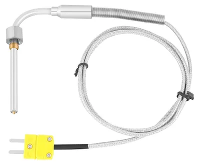 EGT Thermoelement Typ K, 1 m, 0-1250 °C, 5 mm Sonde