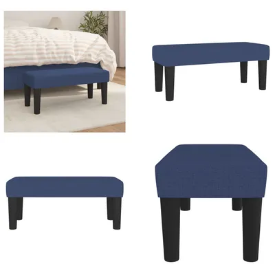 Obrázek produktu pro vidaXL Lavice modrá 70x30x30 cm látka - Lavice - Lavice - Lavice do chodby