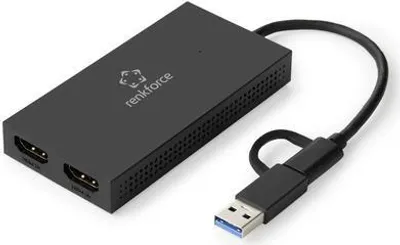 Produktbild von Renkforce USB-C® 5Gbps Passend für Marke Dockingstations: Apple, Google, Microsoft RF-VDA-301
