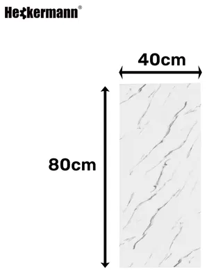 Zdjęcie produktu dla Samoprzylepna naklejka 40x80cm Heckermann CSK-H-6222 (10szt.)