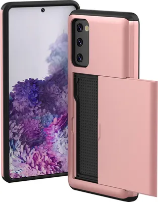 Immagine prodotto di imoshion Cover posteriore con scomparto per carte Samsung Galaxy S20 FE - Oro rosa