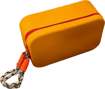 Produktbild von Silikon-Aufbewahrungstasche mit großer Kapazität, wasserdicht, mit Reißverschluss, tragbar, Make-up-Tasche, Kosmetik-Organizer