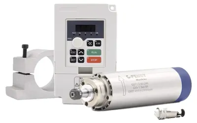 Image de Moteur à broche, refroidissement par air, compatible avec les applications de fraisage, 220V