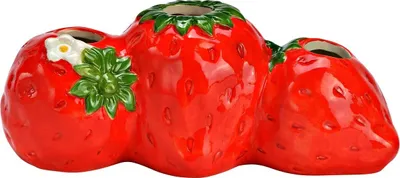 Image de Vase 3 trous Fraises