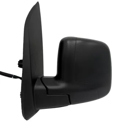 Produktbild von BILMAX Außenspiegel für Fiat Fiorino, Qubo 2008-2024, Peugeot Bipper, Citroen Nemo 2008-2017 Beheizbar, Elektrisch Verstellbar, Schwarz, 5-PIN, Links