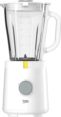 Image de Beko blender TBN62608W, 1,5 l, 600 W, 2 niveaux, 4 lames, fonction pulse