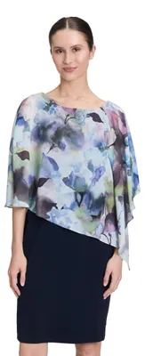 Immagine prodotto di Abito da donna Vera Mont, modello 0373/4802, colore blu scuro/viola, taglia 38