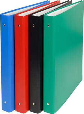 Immagine prodotto di Raccoglitore ad anelli Exacompta in cartone PVC 4 anelli 30mm DIN A4 colori assortiti