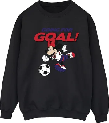 Produktbild von Disney - "Going For Goal" Sweatshirt für Damen BI28852 (L) (Schwarz)