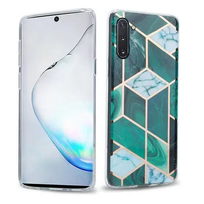 Immagine prodotto di Cadorabo custodia protettiva per Samsung Galaxy NOTE 10 in TPU verde Custodia per cellulare Custodia Cover