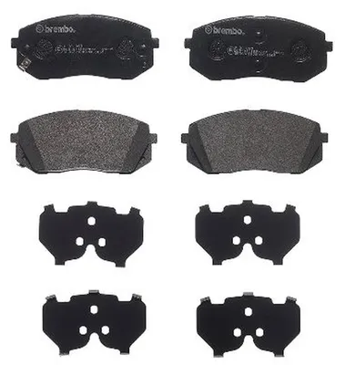 Produktbild von Bremsbelagsatz Scheibenbremse 18 mm BREMBO für u.a. HYUNDAI TUCSON