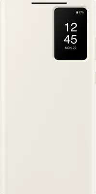 Produktbild von Samsung Smart View Wallet Case Galaxy S23 Ultra Cream
