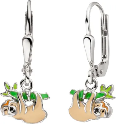 Produktbild von JOBO Ohrhänger Faultier 925 Sterling Silber Ohrringe