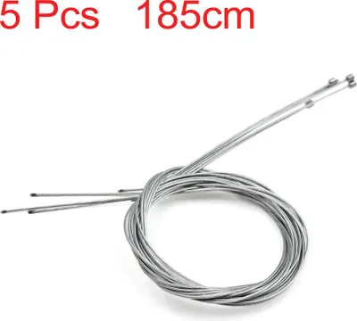 Image de Universel 5pc 1.2m Longue câble métallique accélérateur Ligne fil pour moto