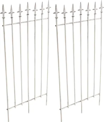 Produktbild von 2er Set Rankgitter HLO-CP9  antik weiß