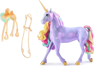 Image de Unicorn Academy - Unicorn Wildstar Rainbow Light-up Speelfiguur