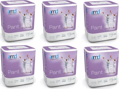 Produktbild von amd pants large maxi 00000+, 14Stk.  Inkontinenzhosen Windelhose