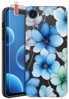 Zdjęcie produktu dla ETUI do iPhone 16e | WZORY | SILIKONOWE MATT CASE + SZKŁO 9H