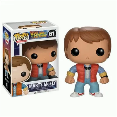 Produktbild von FUNKO WACKELKOPF POPKULTUR ZURÜCK IN DIE ZUKUNFT MARTY McFLY 61 VINYL NEU  Funko